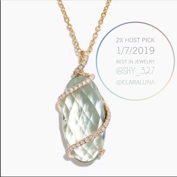 EFFY Jewelry - ⚡️SALE⚡️EFFY 14k gold amethyst diamond necklace